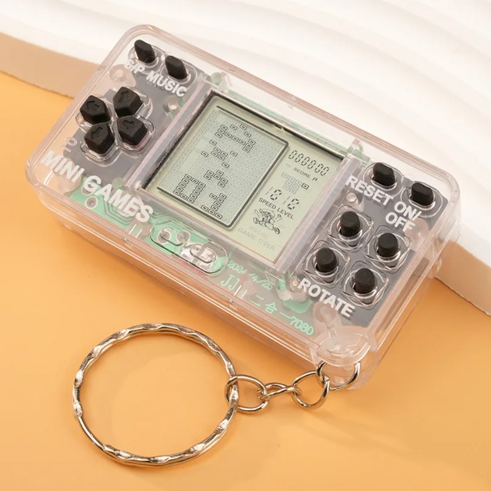 Mini Retro Handheld Game Conso - Gaming Console Keychain review and price
