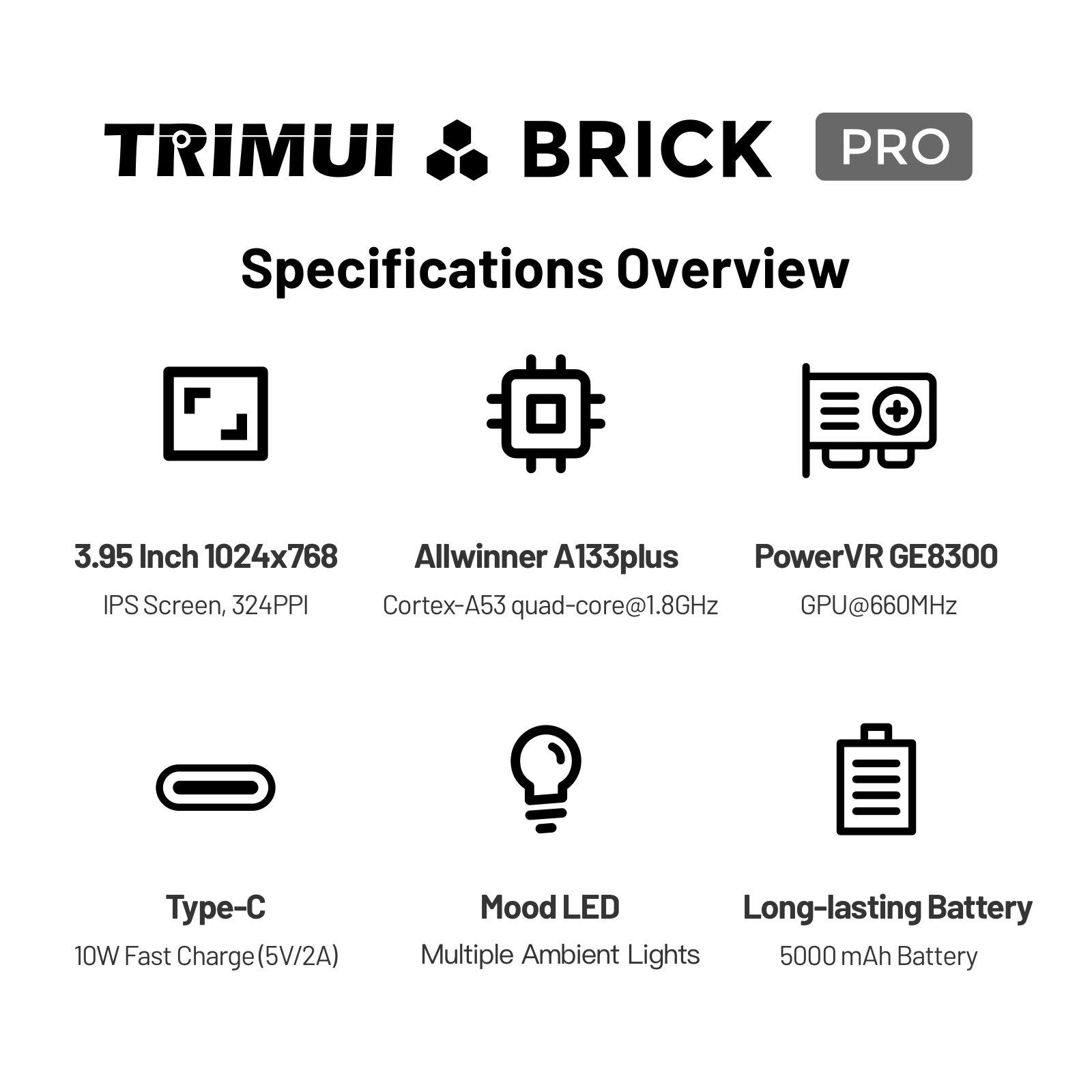 TRIMUI BRICK PRO Retro Handhel - Gaming Console Under 5000 review and price